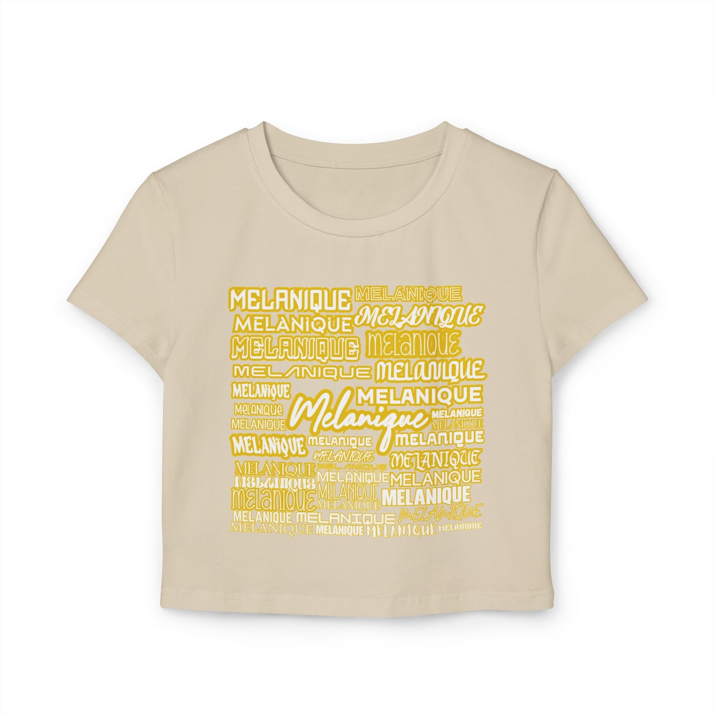 GOLD Melanique Women's Baby Tee