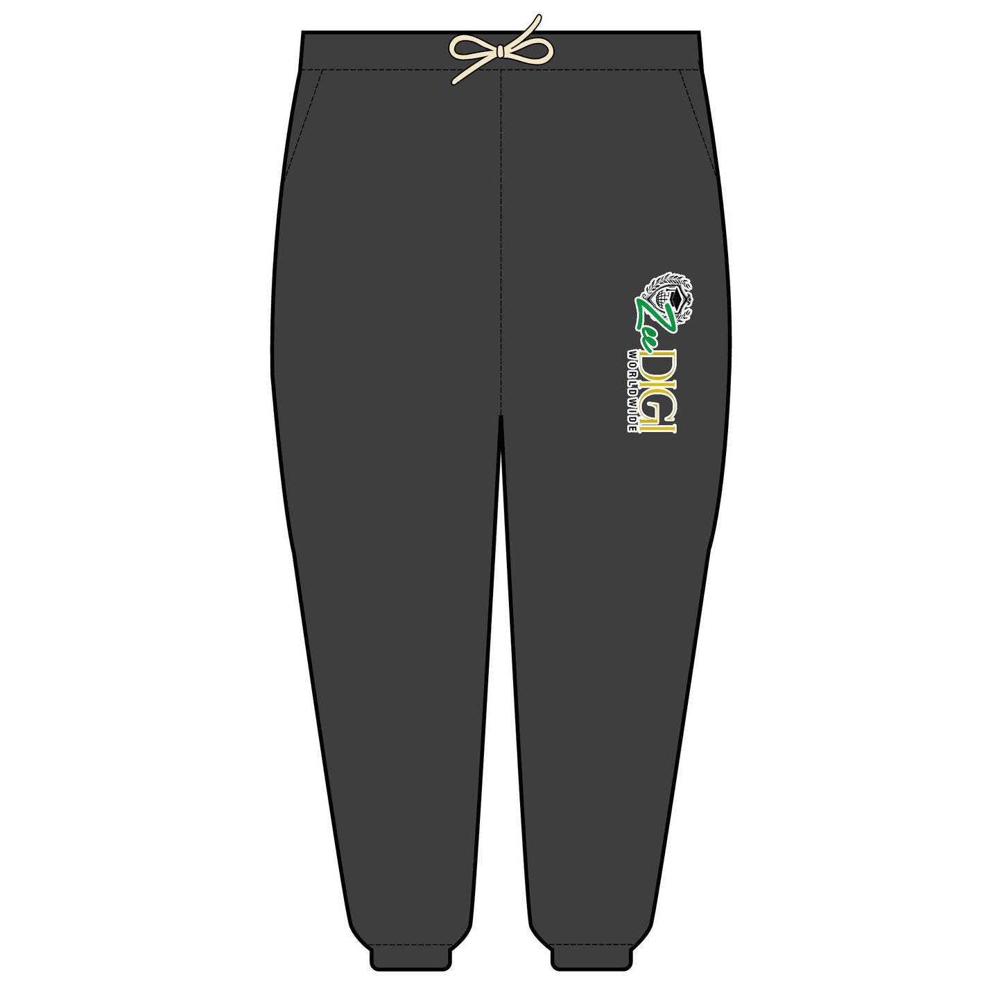 Unisex Garment-Dyed Lightweight Fleece Sweatpants